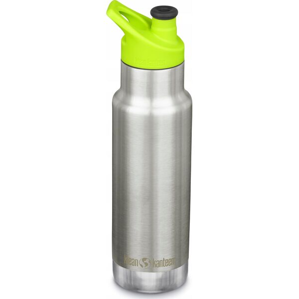Klean Kanteen Kid Kanteen Classic Narrow VI (Sport Cap), 355ml/12oz, Brushed Stainless
