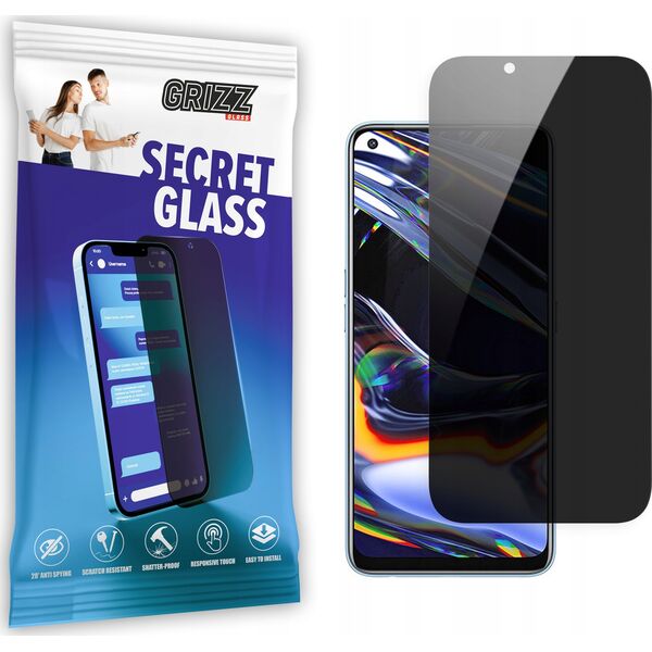 GrizzGlass Szkło prywatyzujące GrizzGlass SecretGlass Realme 7