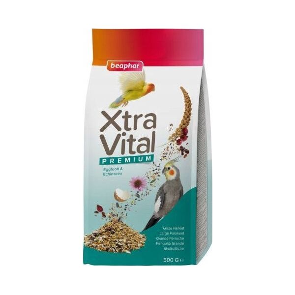 Beaphar BEAPHAR - XTRA VITAL 500g DUŻE PAPUGI     SUCHY POKARM  /6