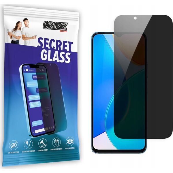 GrizzGlass Szkło prywatyzujące GrizzGlass SecretGlass do Honor X6s