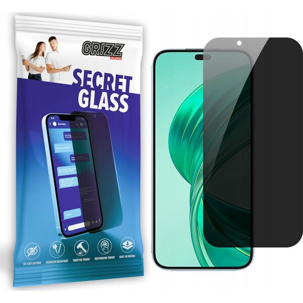 GrizzGlass Szkło prywatyzujące GrizzGlass SecretGlass do Honor X8b