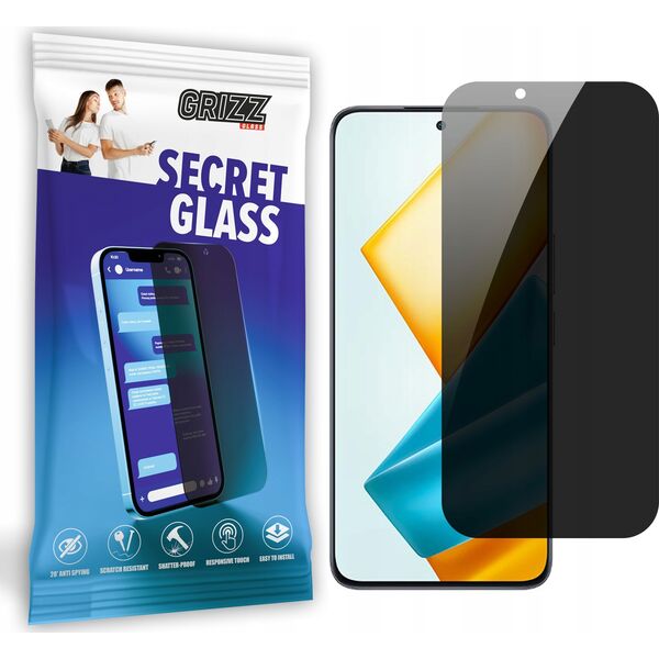 GrizzGlass Szkło prywatyzujące GrizzGlass SecretGlass do Honor 90 GT
