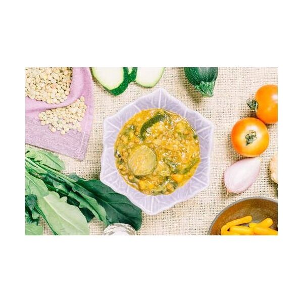 Forestia Wegańskie curry z zielonej soczewicy, 350g, [Vegsillia green'lentil curry - SH]