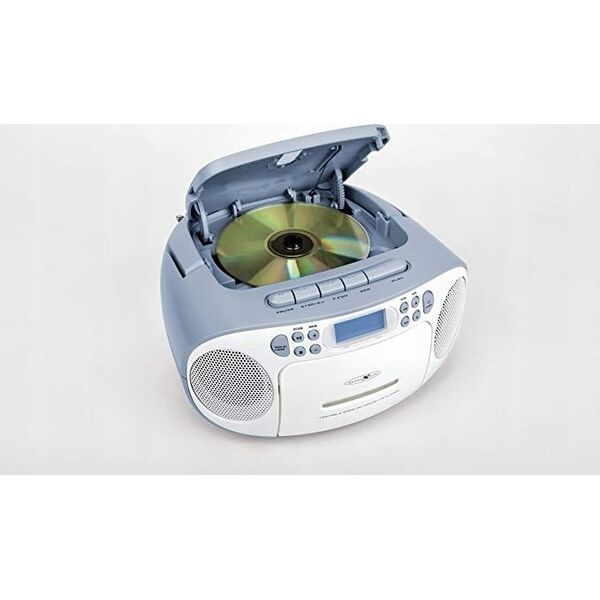 Radioodtwarzacz Reflexion Reflexion RCR2260DAB Boombox weiß/blau