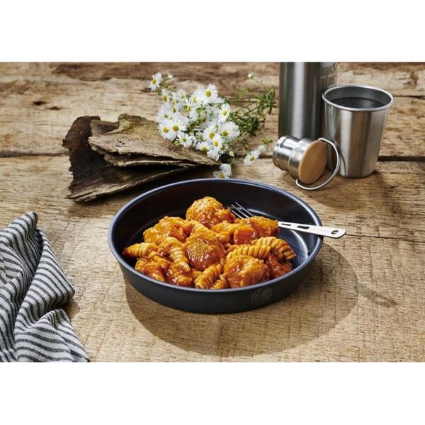 Trek N Eat Warzywne klopsiki w sosie z makaronem-RTE 350g  [Veggie balls with pasta-RTE]