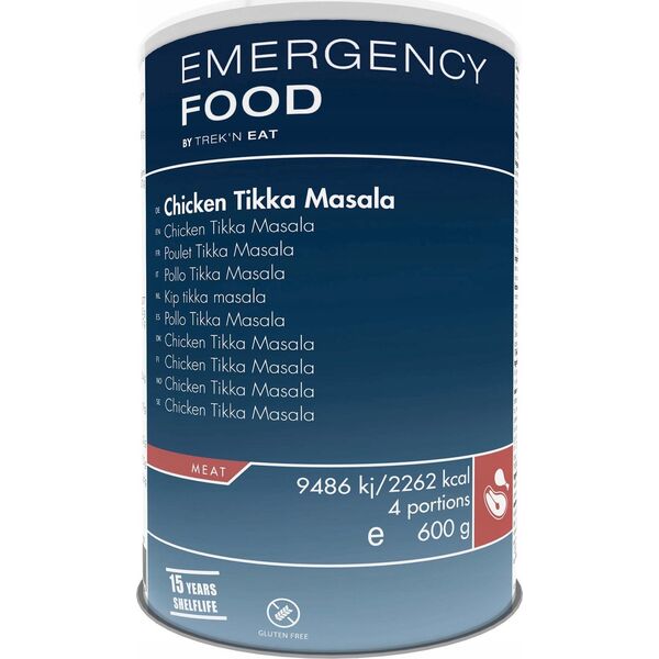 Trek N Eat EMERGENCY LINE Tikka Masala z kurczakiem, 600g  [Chicken Tikka Masala-EL]