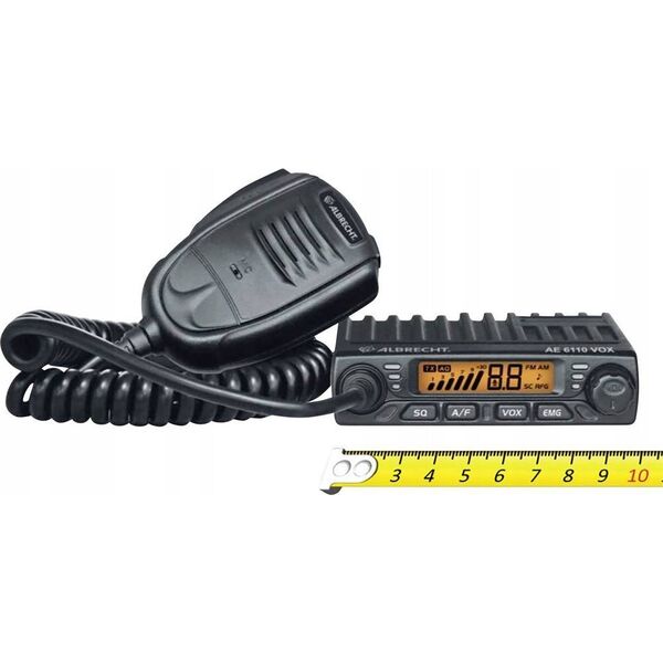 Albrecht Albrecht AE 6110 VOX Mini-CB-Funkgerät 12V