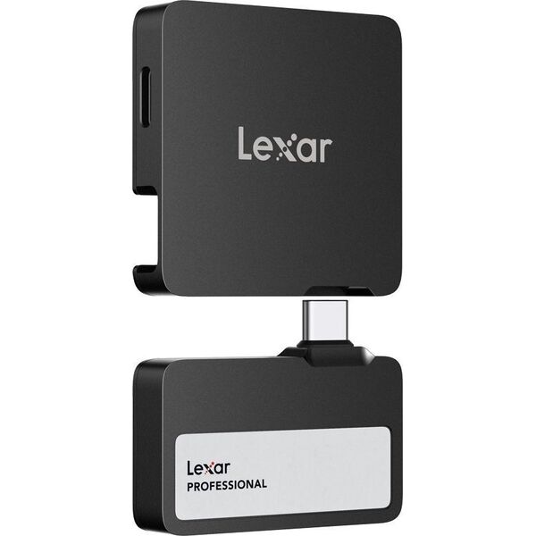 Dysk zewnętrzny SSD Lexar SL400 Go Hub 1TB Czarny (LSL400S001T-RNBNG)
