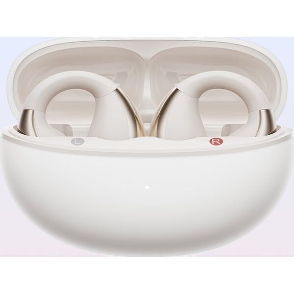 Bezprzewodowe słuchawki QCY Crossky Clip T33 Bluetooth 5.4 (białe)