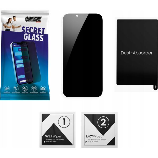 Szkło prywatyzujące GrizzGlass SecretGlass do Huawei nova 13