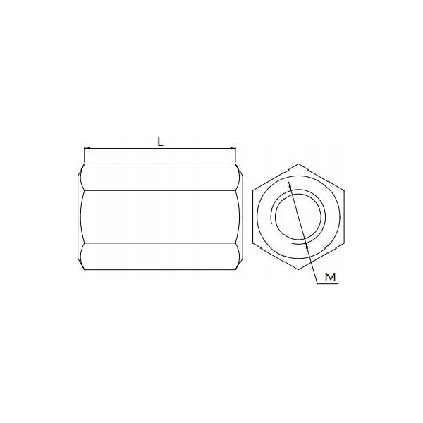 Niczuk Złączka M 10x30