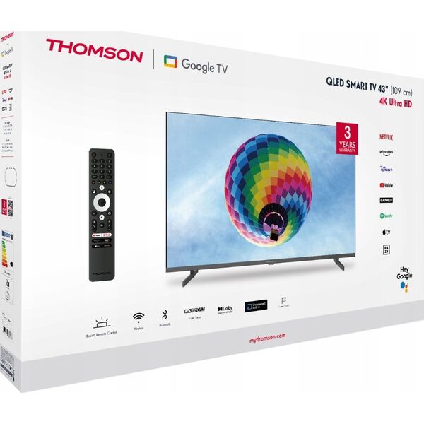Telewizor Thomson 43" 43QG4S14 QLED