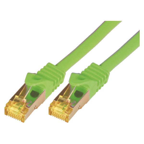 Mcab Patchcord, Cat7, S-FTP, PIMF, LSZH, 3m, zielony (3774)