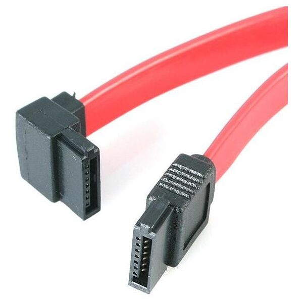 StarTech SATA - SATA, 0.45m, Czerwony (SATA18LA1)