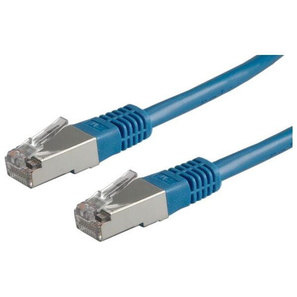 Roline PatchCord, S/FTP, Cat5e, 5m, niebieski (21.15.0364)