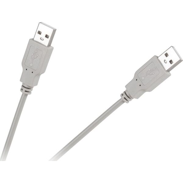 Kabel USB Cabletech USB-A - USB-A 5 m Szary (KPO2782-5)
