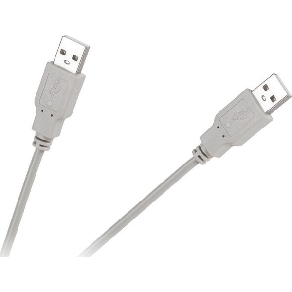 Kabel USB Cabletech USB-A - USB-A 3 m Szary (KPO2782-3)