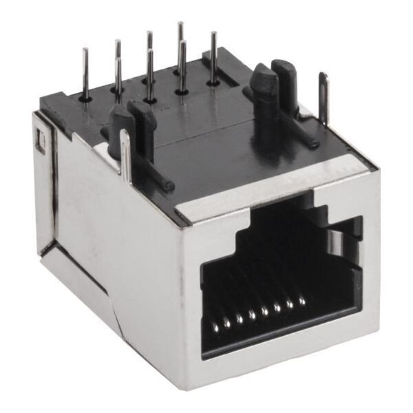 Gniazdo RJ45 w ekranie do druku