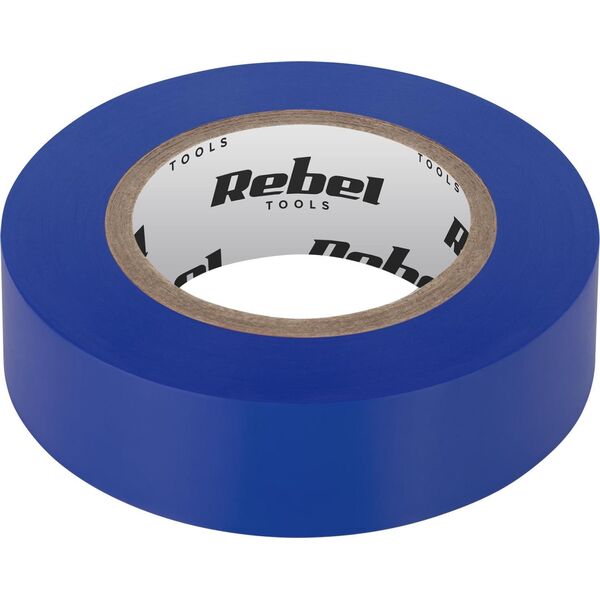 Rebel Taśma izolacyjna klejąca REBEL (0,13 mm x 19 mm x 20 yd) niebieska