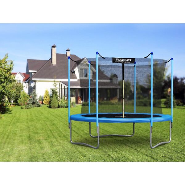 Trampolina ogrodowa Neo-Sport NS-06W181 z siatką wewnętrzną 6 FT 183 cm