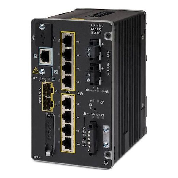 Switch Cisco IE-3300-8P2S-E