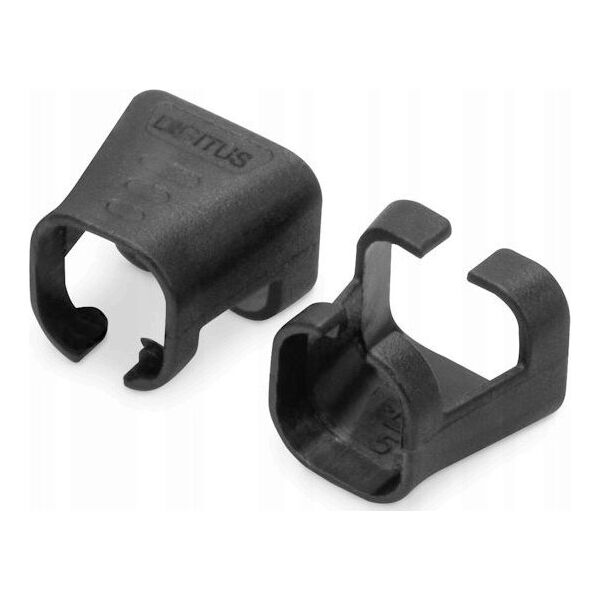 Digitus DIGITUS Farbclips für Patchkabel RJ45 100 Stück schwarz