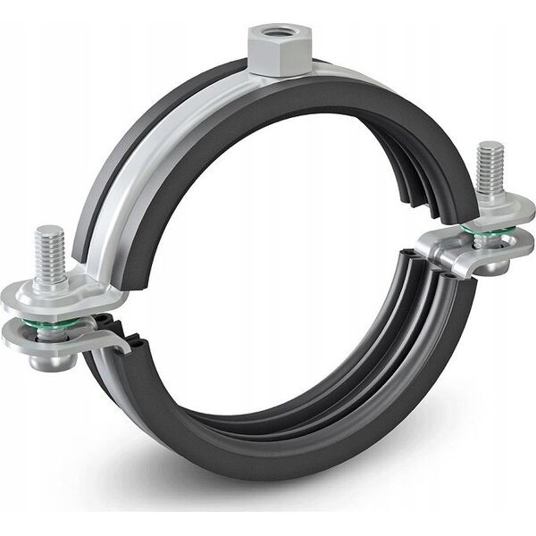 Niczuk Uchwyt pojedyńczy HOBBY z gumą 3/8''  BK  (16-20mm) [100]