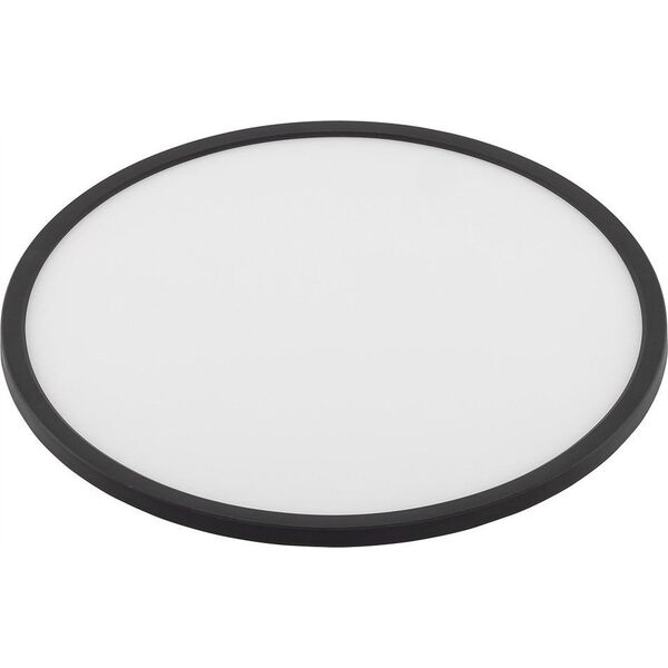 Lampa sufitowa TK Lighting TK Lighting Aqua Black Small 6901 plafon lampa sufitowa koło z przełącznikiem na obudowie 1x24W LED 3000/4000/6500K czarny/biały