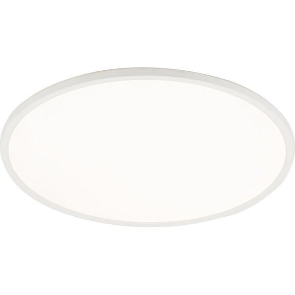 Lampa sufitowa TK Lighting TK Lighting Aqua White Large 6904 plafon lampa sufitowa koło z przełącznikiem na obudowie 1x45W LED 3000/4000/6500K biały