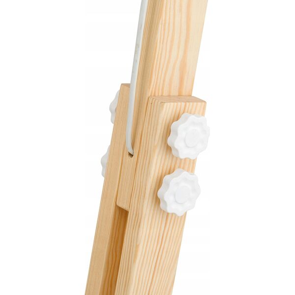 Lampa podłogowa TK Lighting Tk Lighting Oslo 5592 lampa stojąca podłogowa 1x15W E27 biała/drewniana
