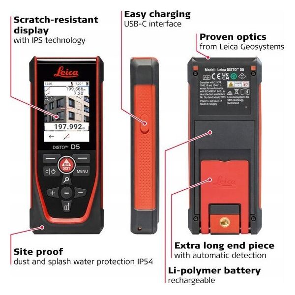 Dalmierz Leica Leica Disto D5 Laser distance measurer
