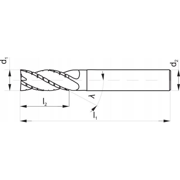 Fanar FREZ TRZPIENIOWY WEGLIK FI 16,0 48/ 92 Z4 HA16 VHM AL 445 445