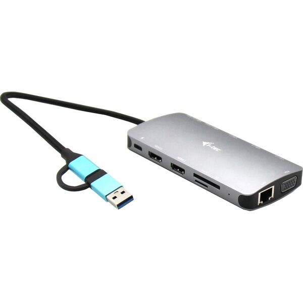 Stacja/replikator I-TEC Metal Nano Dock USB/USB-C (CANANOTDOCKPD)