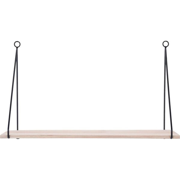H&S Decoration Półka drewniana ścienna minimalistyczna
