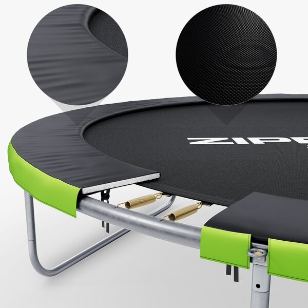 Trampolina ogrodowa Zipro Jump Pro Premium z siatką wewnętrzną 16FT 496cm