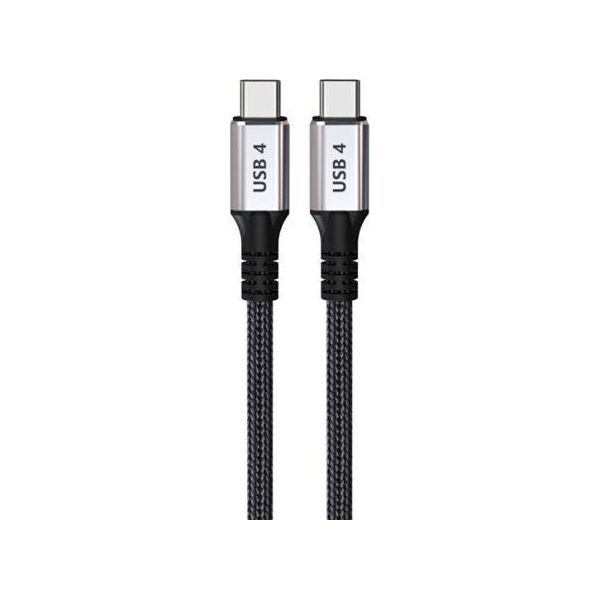 Kabel USB TB Print Thunderbolt - Thunderbolt 2 m Czarno-srebrny (AKTBXIACCTB200B)