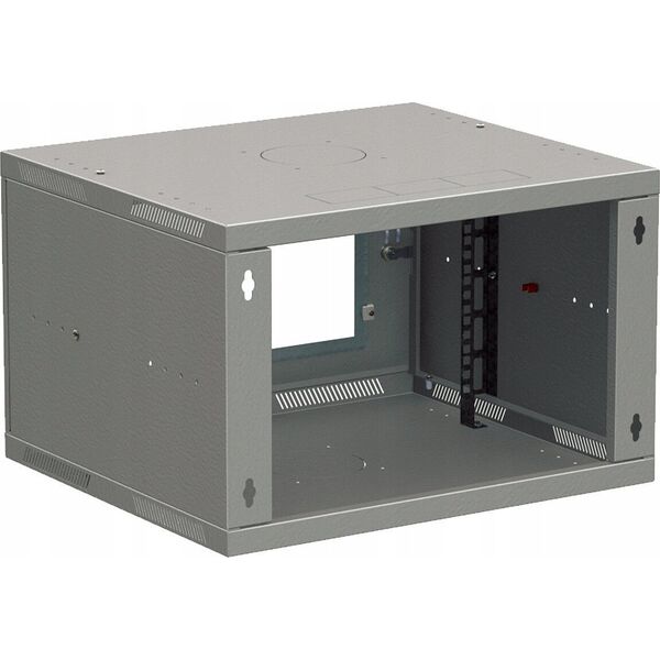 Solarix Solarix szafa naścienna SENSA LITE 9U 450mm, składana, blacha drzwiowa, RAL 7035