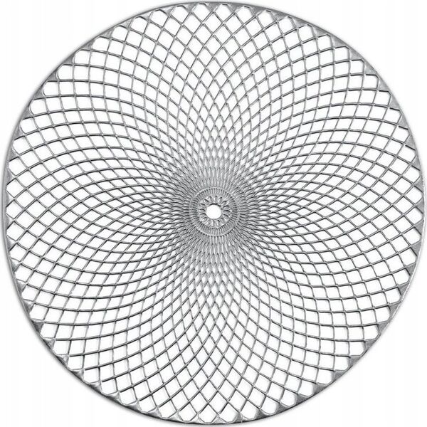 Zeller Podkładka pod talerz MANDALA, Ø 38 cm, kolor srebrny