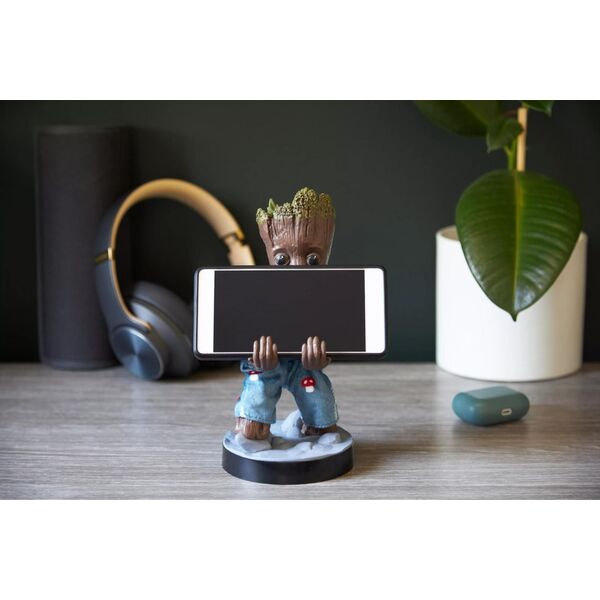 Cable Guys Exquisite Gaming stojak na smartfon / kontroler Cable Guys Marvel Strażnicy Galaktyki: Toddler Groot w piżamce