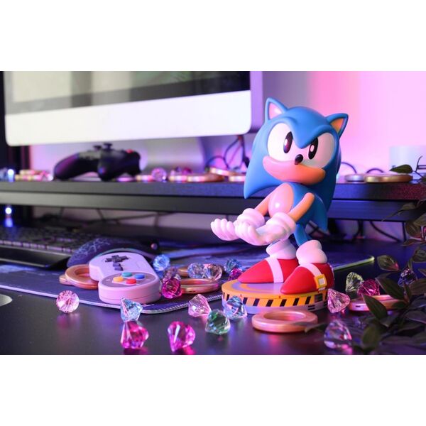 Cable Guys Exquisite Gaming stojak na smartfon / kontroler Cable Guys Sonic the Hedgehog - ślizgający się Sonic