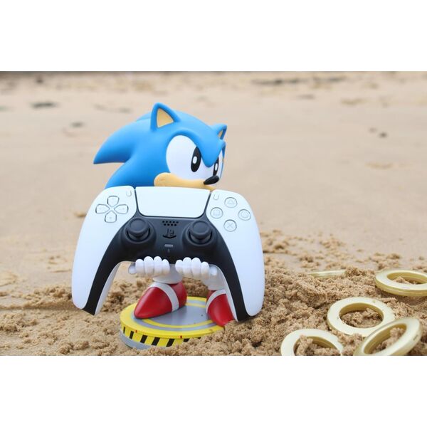 Cable Guys Exquisite Gaming stojak na smartfon / kontroler Cable Guys Sonic the Hedgehog - ślizgający się Sonic