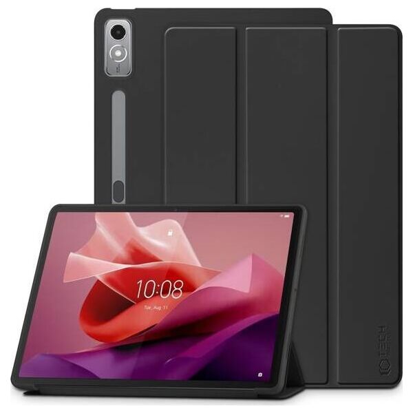 Etui na tablet Tech-Protect TECH-PROTECT SMARTCASE LENOVO TAB P12 12.7 TB-370 BLACK