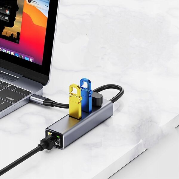 Stacja/replikator Bounn Adapter 4 w 1 USB 3.1