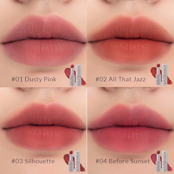 ROM&amp|ND_Zero Matte Lipstick pomadka do ust 02 All That Jazz 3g