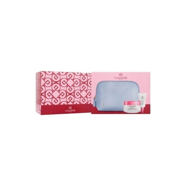 COLLISTAR_SET Idroattiva+ Deep Moisturizing krem pod oczy 5ml + krem do twarzy 50ml + kosmetyczka