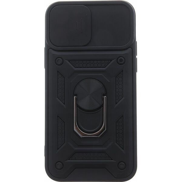 ETUI DEFENDER SLIDE CASE DO IPHONE 16 PRO 6,3 CZARNA NAKŁADKA ETUI PLECKI