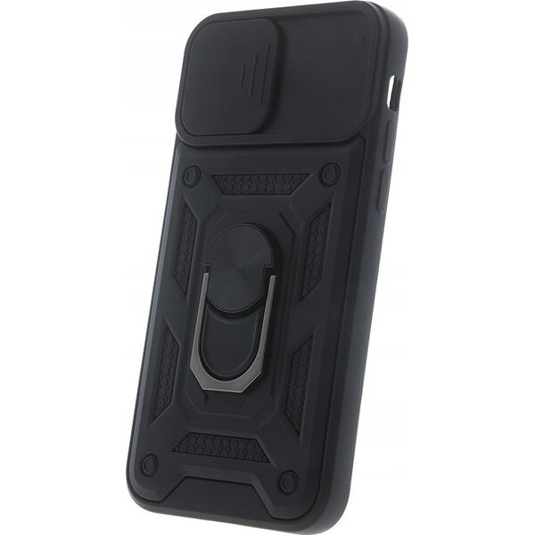 ETUI DEFENDER SLIDE CASE DO IPHONE 16  6,1' CZARNA NAKŁADKA ETUI PLECKI