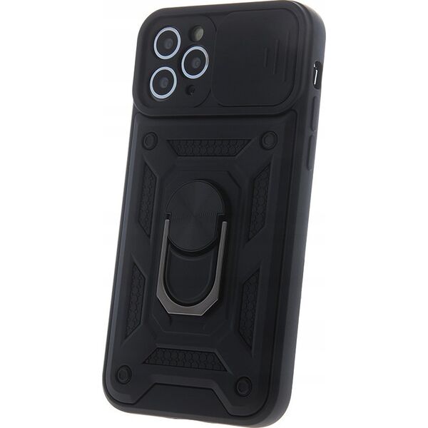 ETUI DEFENDER SLIDE CASE DO IPHONE 16  6,1' CZARNA NAKŁADKA ETUI PLECKI