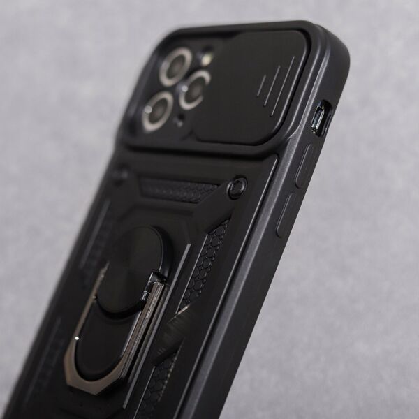 ETUI DEFENDER SLIDE CASE DO IPHONE 16  6,1' CZARNA NAKŁADKA ETUI PLECKI