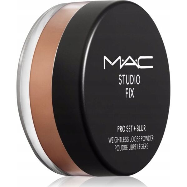 MAC STUDIO FIX PRO SET + BLUR WEIGHTLESS LOOSE POWDER DEEP DARK 6,5G